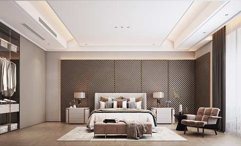 Master Bedroom 3d model