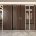 New Chinese wardrobe 3d model