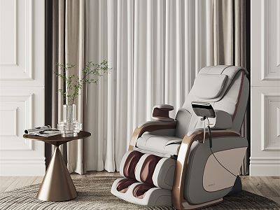 Modern massage chair 3d model