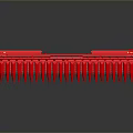 Red Blade Tool From Yunda Tools With Sharp Teeth For Lawn Mowing Use 3d model