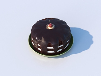 Chocolate Cake 3d model