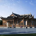Chinese ancient building 3d model