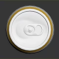 Modelo Imperial Lager Expended Beer Can With White Label Lion Crest And Golden Top Design