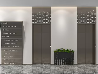Elevator 3d model