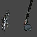 Uzi submachine gun 3d model