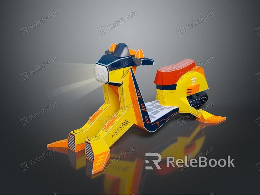 Jet Motorcycle Sci-Fi Motorcycle Concept Motorcycle Flying Car Space Flying Car Space Motorcycle model