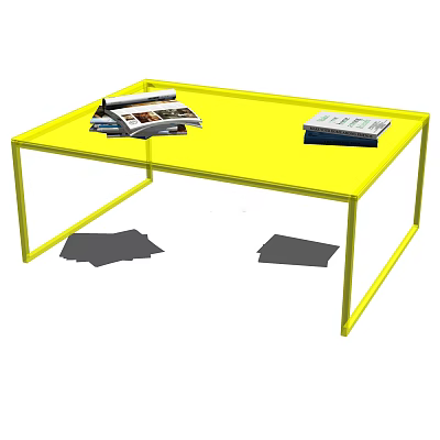 Modern coffee table, coffee table, side table 3d model