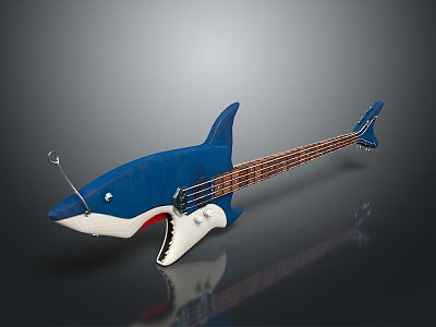 Modern Electric Guitar Shark Electric Guitar Electric Instrument Strings model