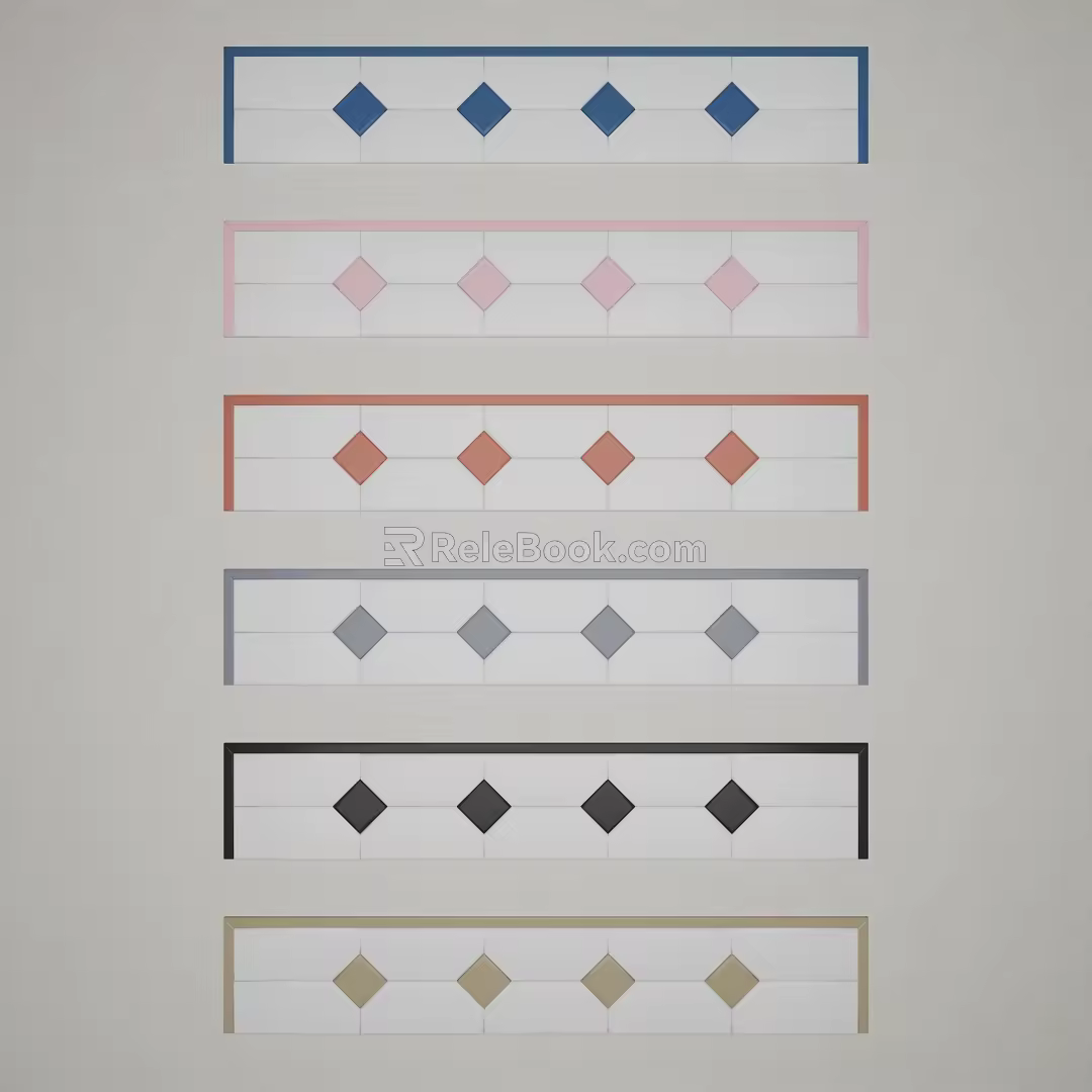 Modern soft bag 3d model