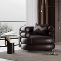 Modern single sofa 3d model