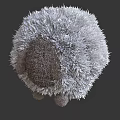 Fluffy Plush Doll With Round Shape And Soft Texture