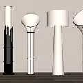 Cream Floor Lamp Art Floor Lamp Minimalist Floor Lamp Quiet Floor Lamp Cream Floor Lamp Metal Floor Lamp Floor Lamp 3d model