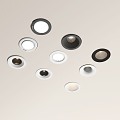 Modern Downlight Spotlight 3d model