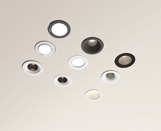 Modern Downlight Spotlight 3d model