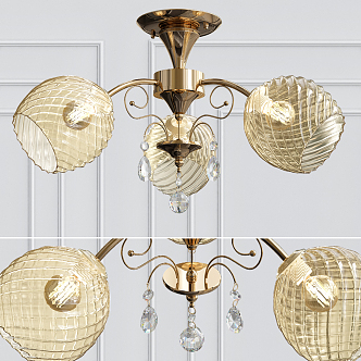 American chandelier 3d model