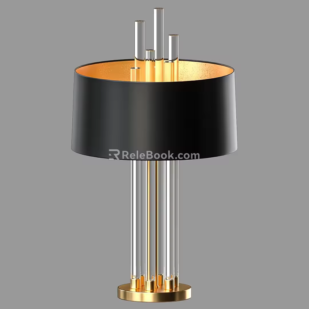 Modern Simple Light Luxury Table Lamp Table Lamp 3d model