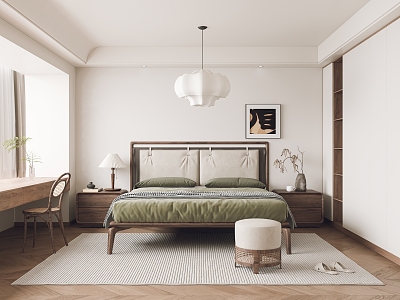 Modern Bedroom 3d model