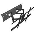 Sturdy Wall Mounted Metal Storage Rack with Bracket Structure and Mounting Components 3d model