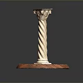 Columns Stone Columns Stone Columns Old Columns Roman Columns Roman Columns Classical Columns Greek Columns 3d model