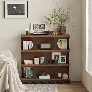 Hadid decorative ornaments bookcase 3d model