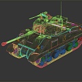 Modern Tank World War II Tank World War I Tank Heavy Tank 3d model