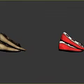 Stylish Women's Shoes with Brown Blue Red Colors and Bow Details for Casual Daily Wear