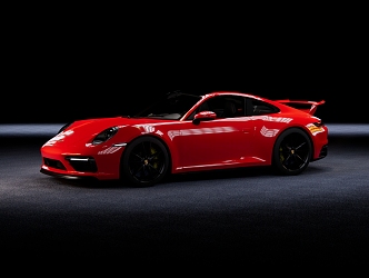 Porsche 911 sports car 3d model