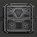 Science Fiction Box Science Fiction Box Military Box Password Box Military Supplies Science Fiction Supplies Science Fiction Password Box 3d model