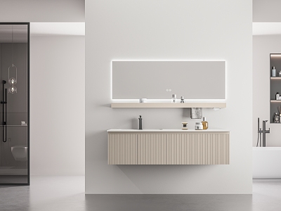 Bathtub Bathroom Cabinet 3d model