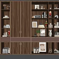 Modern Wooden Bookcase With Shelves For Books Decorative Items And Storage