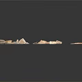Artistic Sculpture Carving Works With Various Shapes And Small Decorative Fragments
