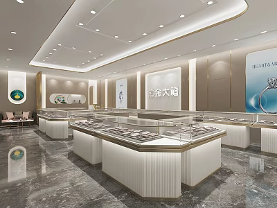 Jewelry Store 3d model