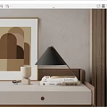 Modern table lamp 3d model