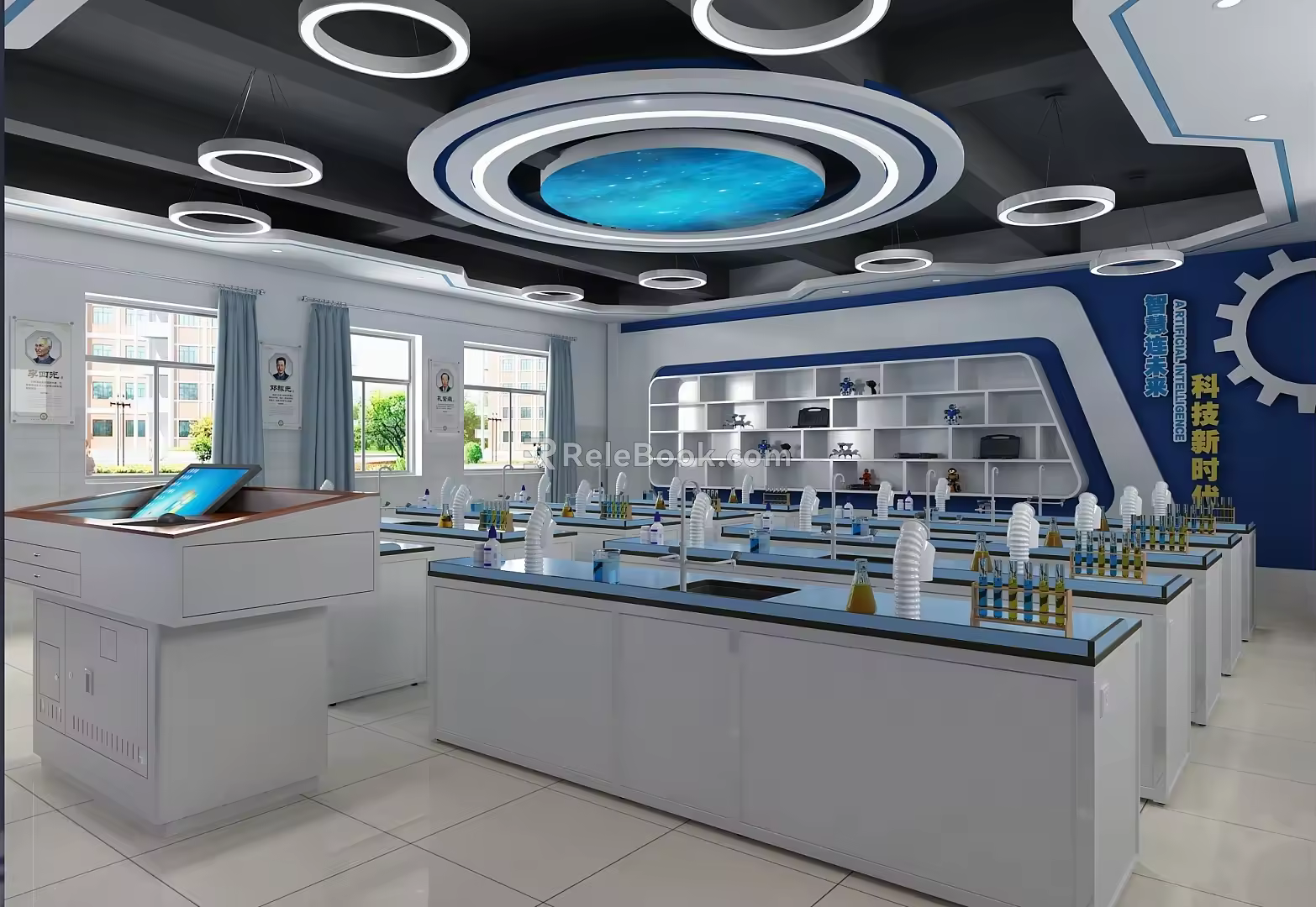 Science Laboratory Science and Technology Museum 3d model