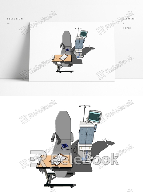 Modern Medical Equipment Medical Equipment model