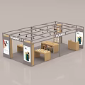 HUAWEI Retail Store With 5G Products Display Counter And Exhibition Showcases