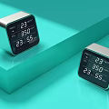 Modern Commercial Device For Digital Temperature Humidity Monitoring With Clear Screen