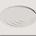 Modern Concentric Ring Ceiling Light With Soft Glow And Minimalist Design