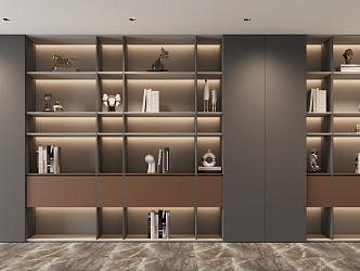 Bookcase 3d model