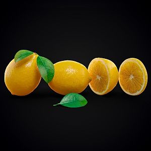 Modern Lemon 3d model