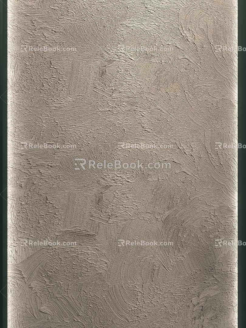 Texture Paint Art Paint Diatom Mud Wall 3d model