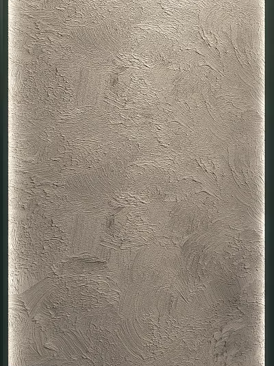 Gray Background Wall With Rough Textured Surface For Modern Interior Decor 3d model