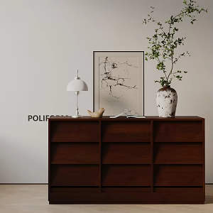 Modern Entrance Cabinet 3d model
