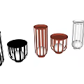 Modern table lamp 3d model