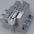 High Precision Industrial Equipment Mechanical Metal Component With Holes And Engineered Structure