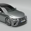 Lexus Silver Sedan With Sleek Exterior Design And Multiple Color Options
