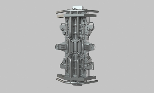 Industrial LOFT Parts 3d model