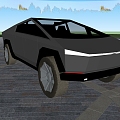 Tesla Cyber Pickup 3d model