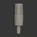 Modern Microphone Mike Amplifier Capacitor Mike High-end Mike 3d model
