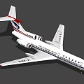 Alaska Passenger Plane With White Body And Red Tail On Black Background
